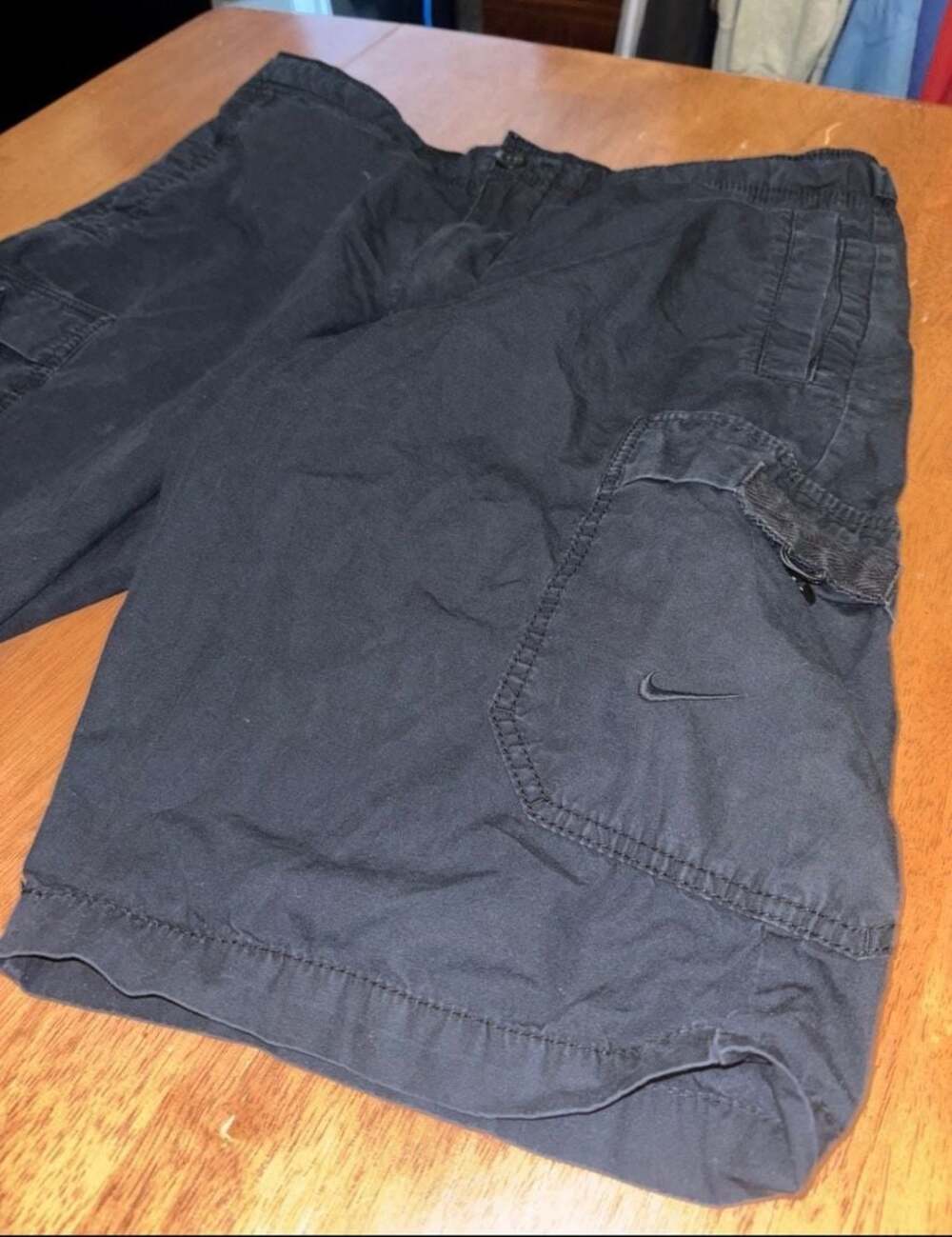 Nike The Athletic Dept. Men's Black Cargo Shorts Size Medium